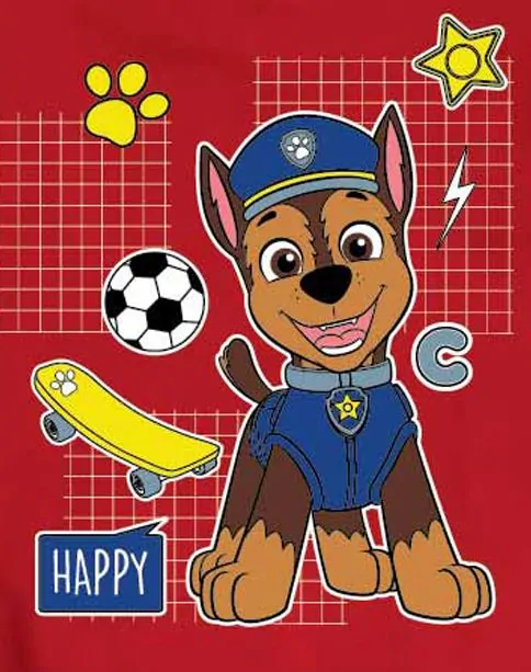 Chlapecké tričko Paw Patrol vel. 92 červené