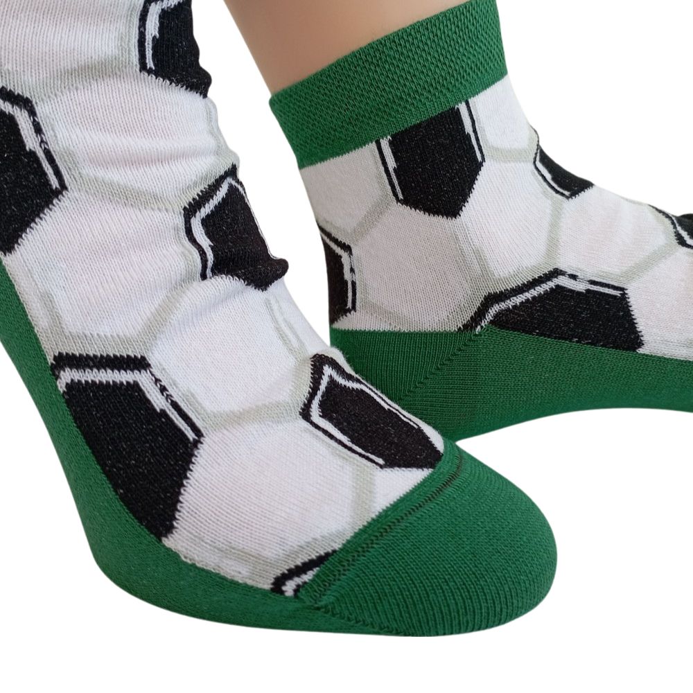 České chlapecké/pánské kotníkové ponožky POBORSKÝ zelené