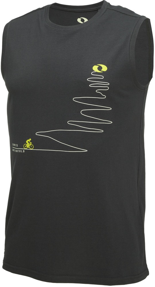 Pánské tílko Loap Bohel šedomodré