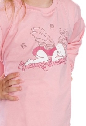 Dívčí pyžamo Betty Mode růžové víla 