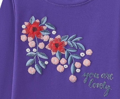 Dívčí triko Wolf S2441B fialové