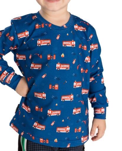 Chlapecké triko Betty mode HASIČI tmavě modré