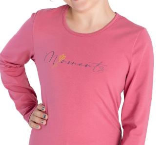 Dívčí triko Betty mode Moments jahodově růžové