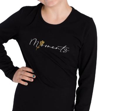 Dívčí triko Betty mode Moments černé