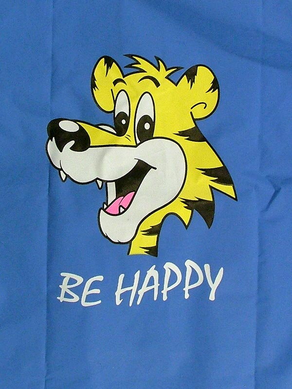 Dětská pláštěnka Viola 5907 modrá s tygříkem 130