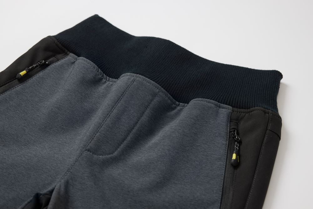 Dětské softshellové kalhoty Wolf s fleecem B2499C vel. 104 šedé