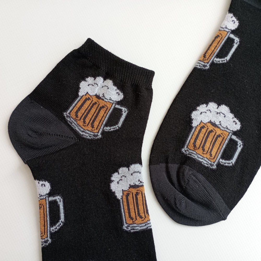 České chlapecké/pánské kotníkové ponožky ŠNYT černé