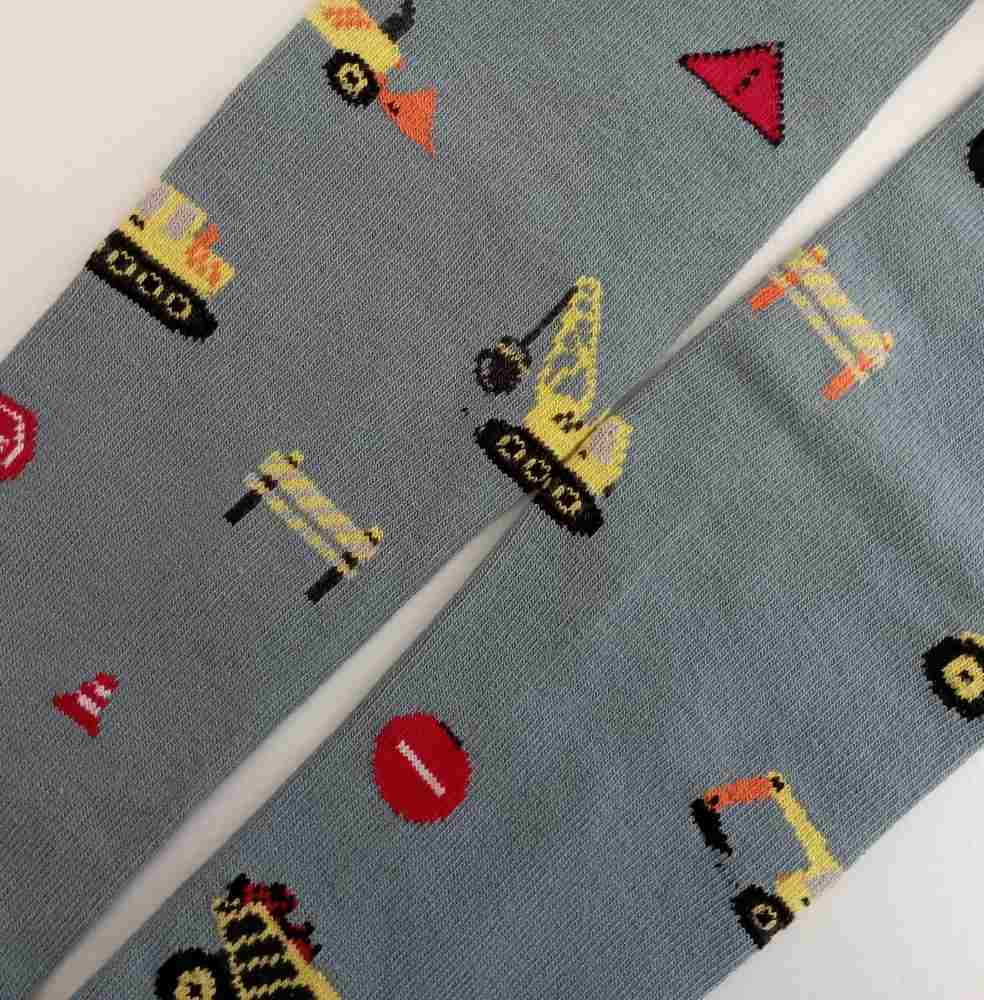 Punčocháče Trepon STAVBA šedomodré