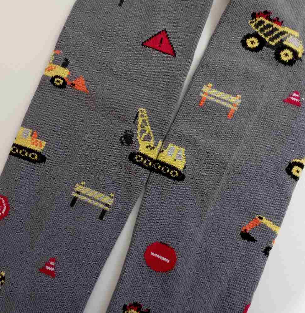 Punčocháče Trepon STAVBA tmavě šedé