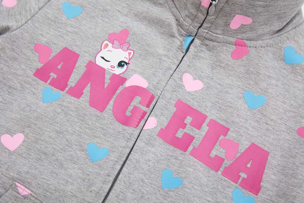 Dívčí mikina Wolf M2455 šedá