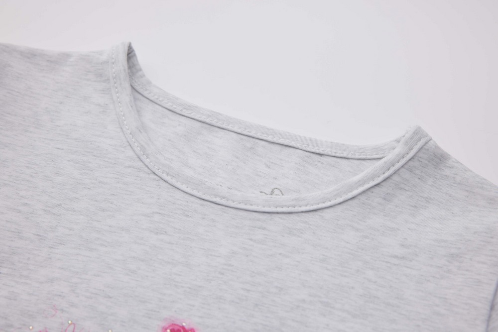 Dívčí triko Wolf S2444B šedý melír