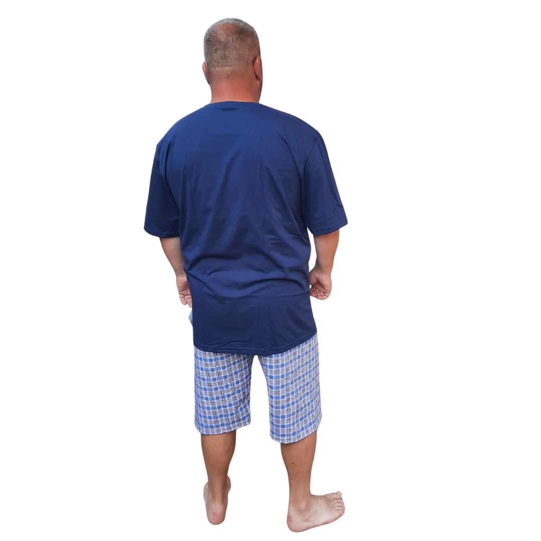 Letní pánské pyžamo Betty mode tmavě modré