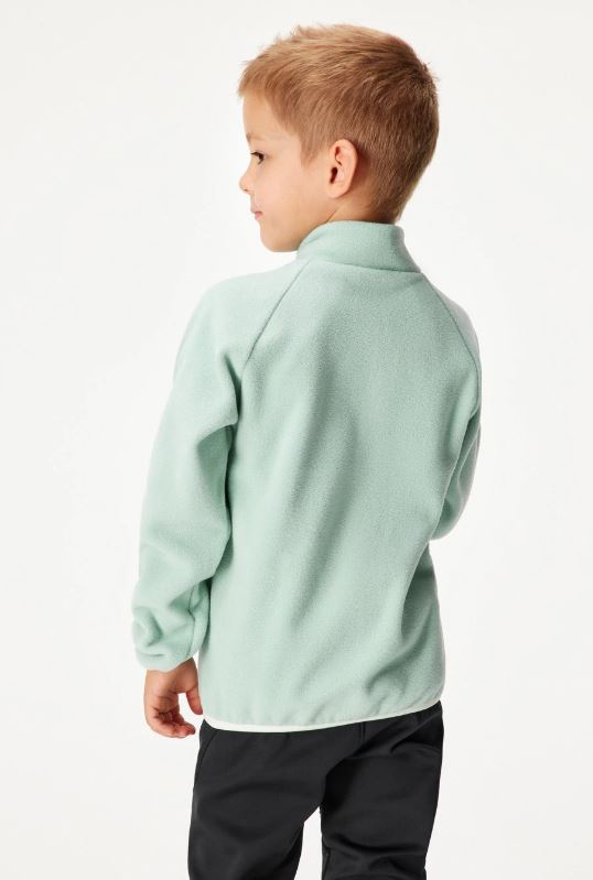Dětská fleecová mikina Unuo mint