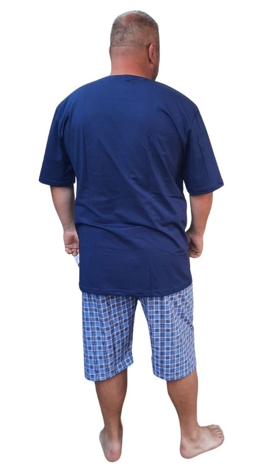 Letní pánské pyžamo Betty mode tmavě modré pivo