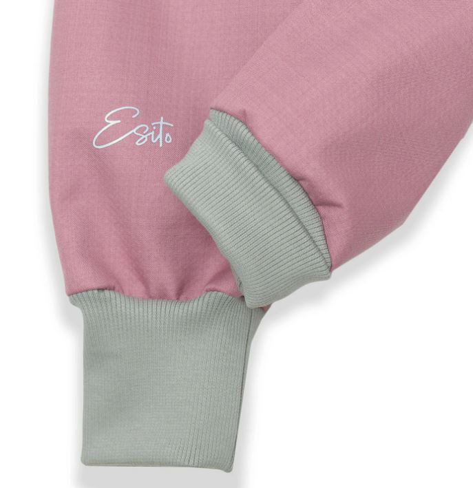 Dívčí rostoucí zimní softshellové kalhoty Esito s umělým kožíškem růžové