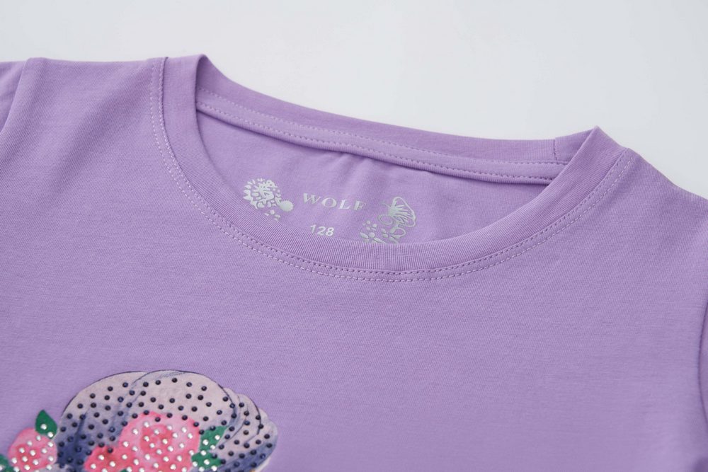 Dívčí tričko Wolf S2511A růžové