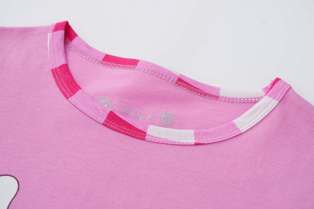 Dívčí letní pyžamo Wolf S2563 tmavě růžové