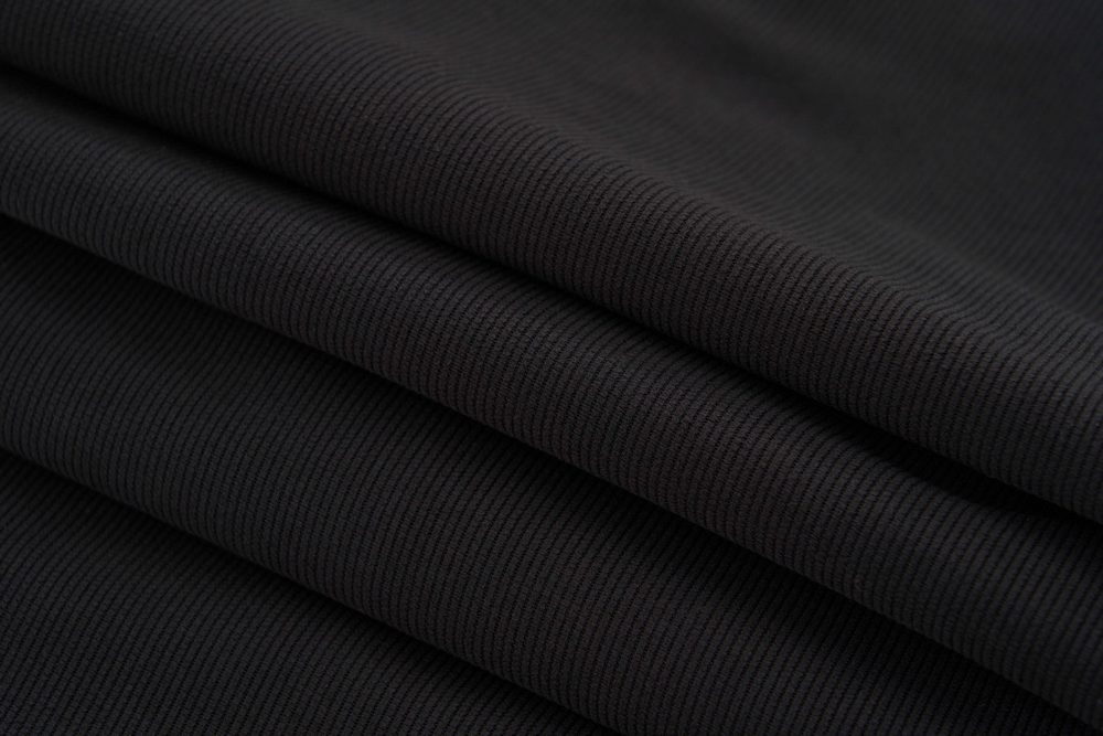 Chlapecké manšestrové kalhoty Wolf T2551 černé s černými zipy