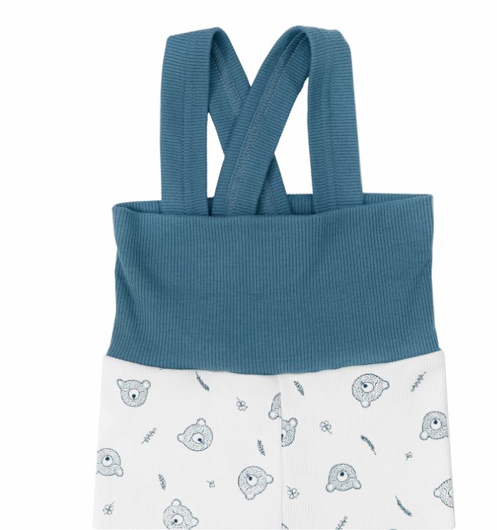 Rostoucí žebrované tepláčky Esito s kšandami BEAR