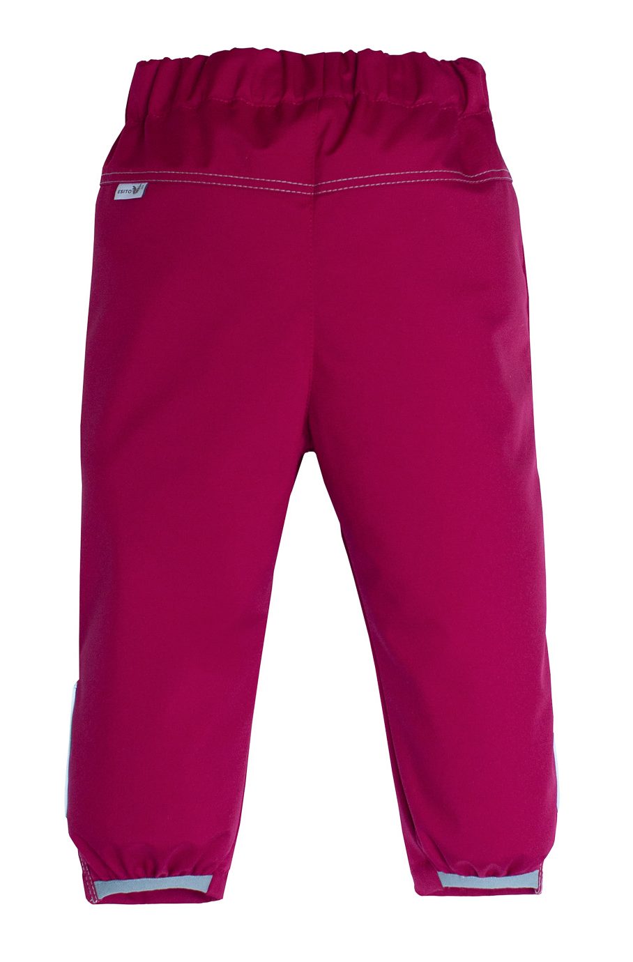 Dívčí softshellové kalhoty Esito Mono BEZ VYTEPLENÍ malinové (fuchsie)