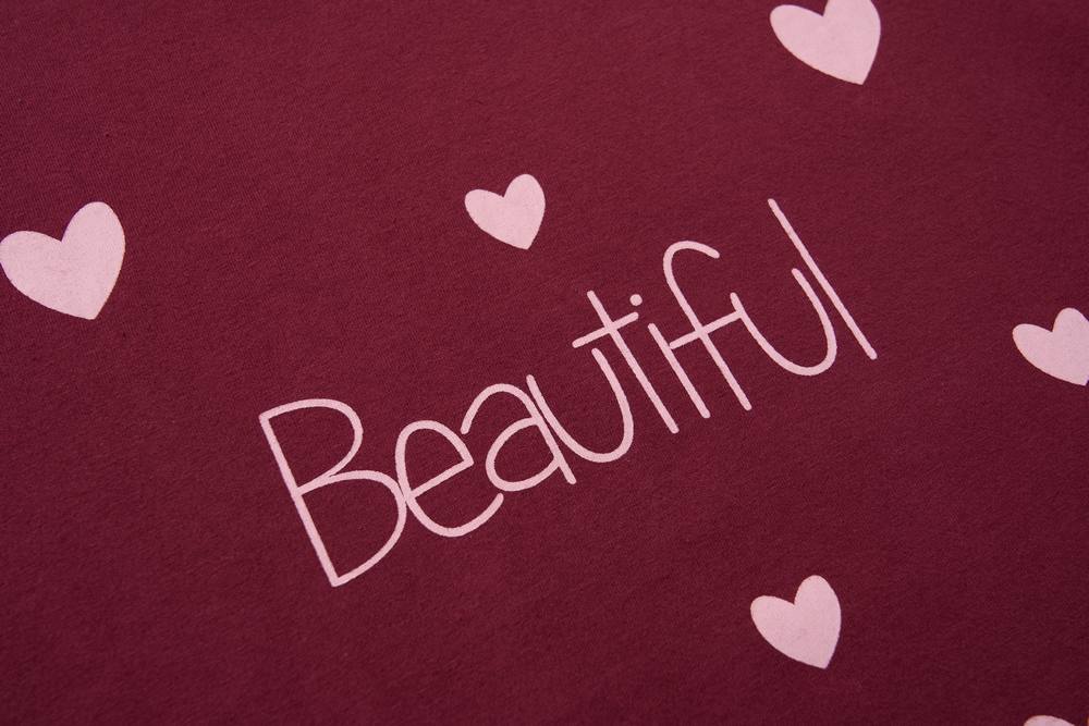 Dámské pyžamo Wolf D2544 vínové