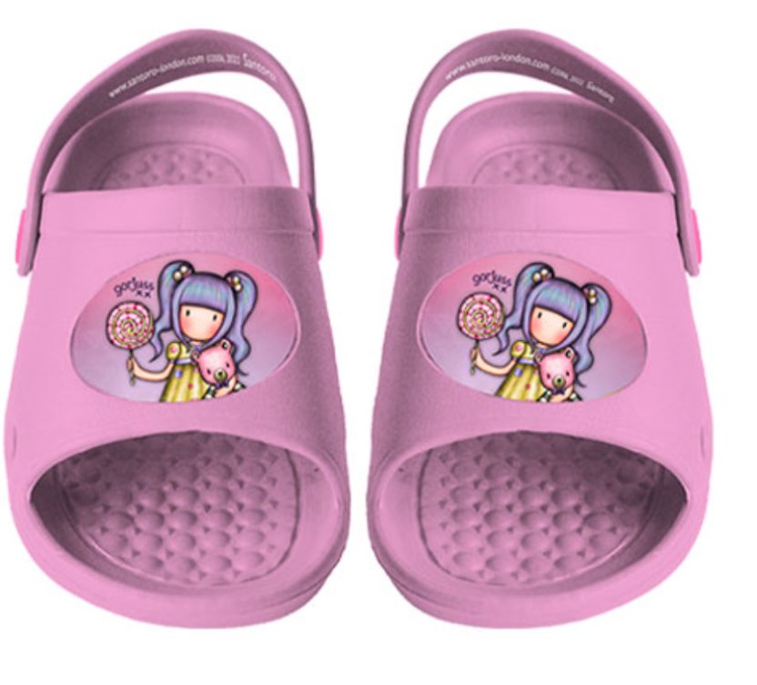 Dívčí sandály / pantofle Gorjuss růžové