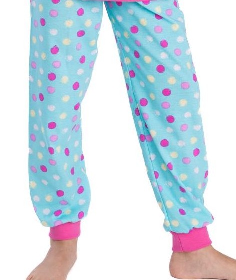 Dívčí pyžamo Betty Mode tmavě růžové s pandou