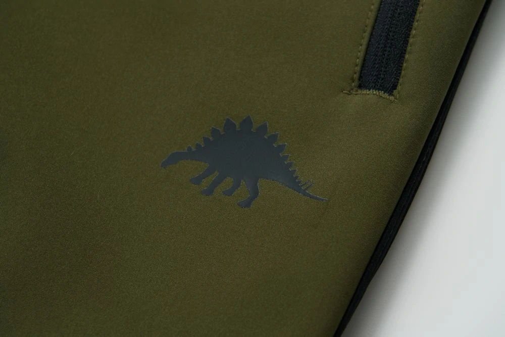 Chlapecké softshellové kalhoty Wolf & Wolfie s fleecem  B2595B khaki