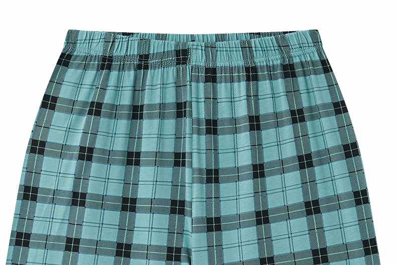 Letní pánské pyžamo Wolf & Wolfie S2575D zelenkavé