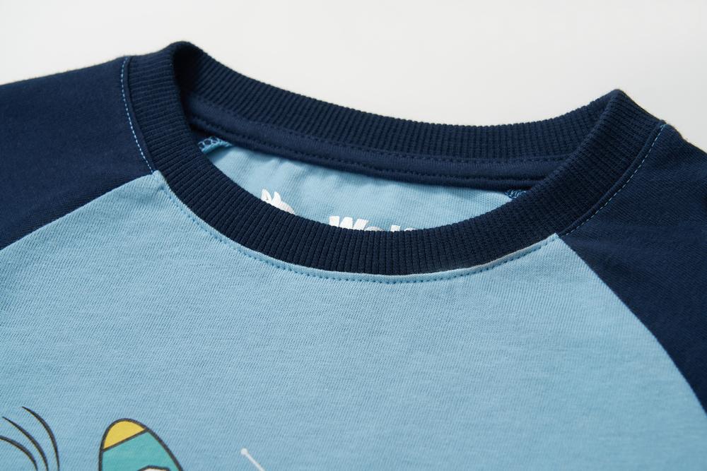 Chlapecké triko Wolf & Wolfie S2531A modré