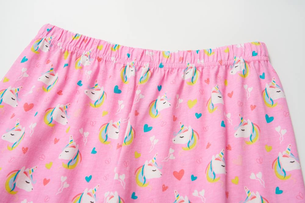 Dívčí pyžamo Wolf & Wolfie S2552 tmavě růžové