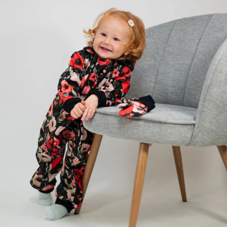 Rostoucí softshellová kombinéza Esito s fleecem VLČÍ MÁKY