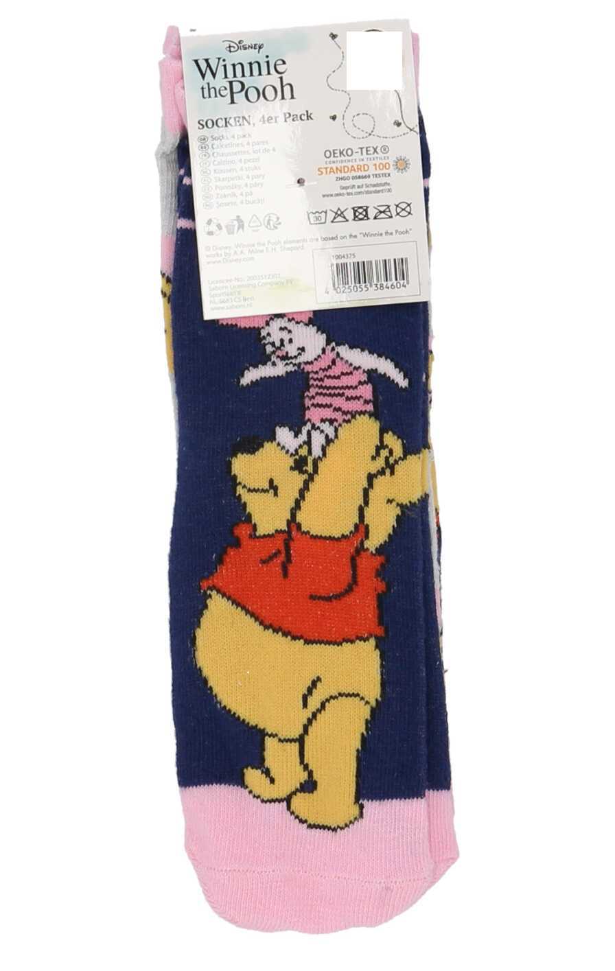 Ponožky medvídek Pú vel. 27-30 (4páry)