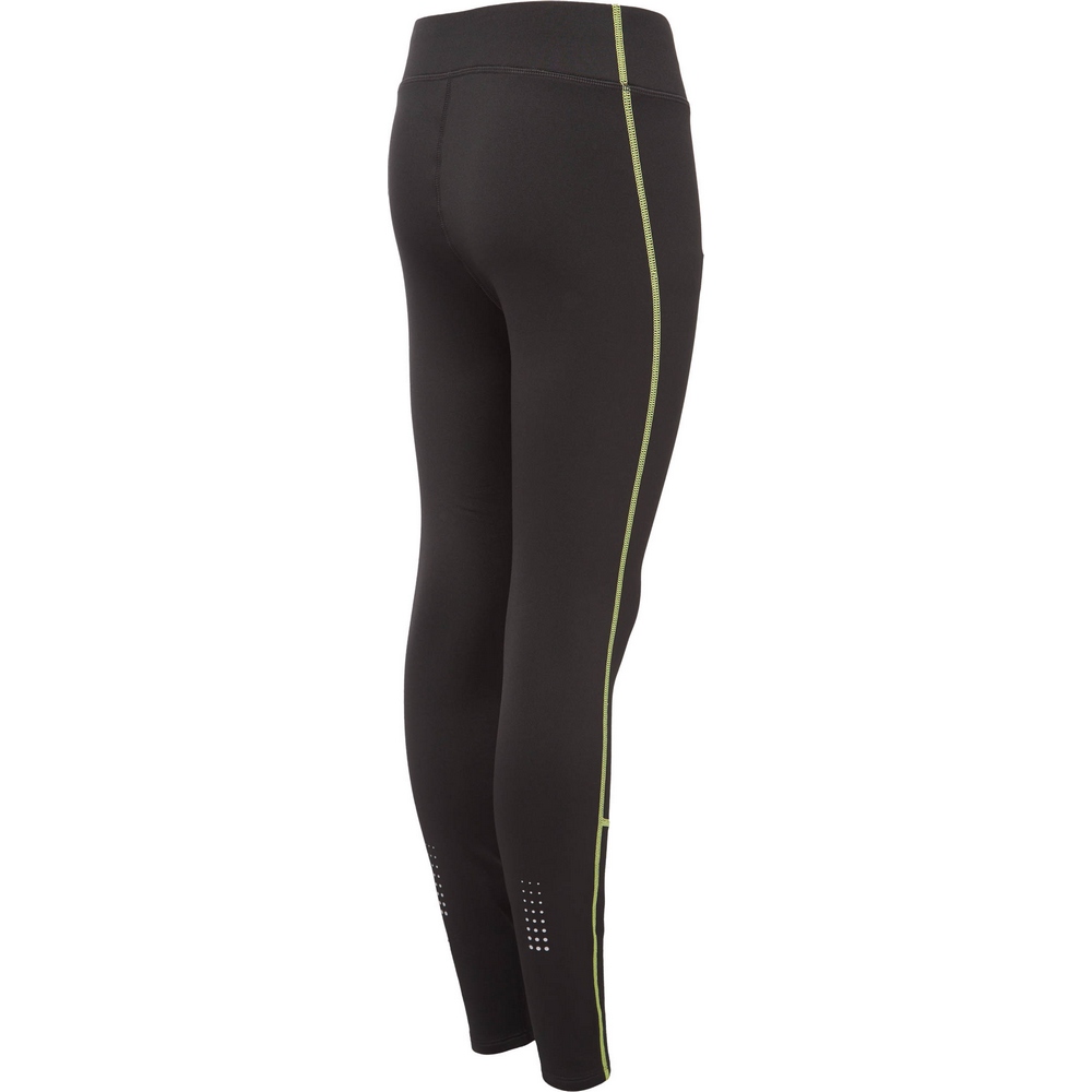 Dívčí běžecké legíny Klimatex FUMIKO černé