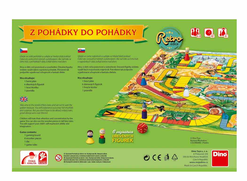 Z pohádky do pohádky – desková hra (retro edice)