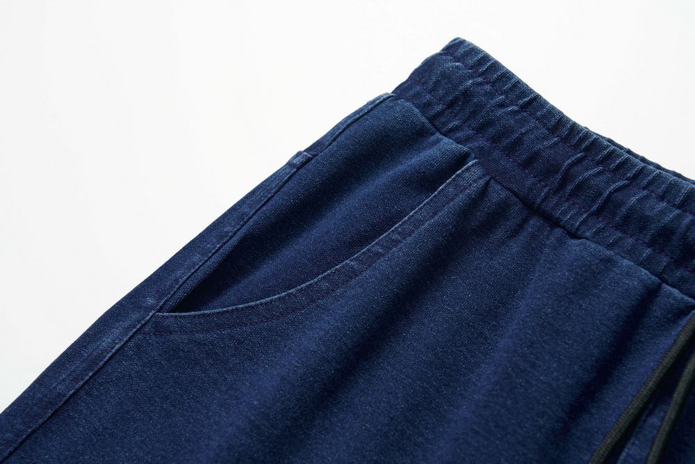 Sportovní kalhoty Wolf & Wolfie T2661 (imitace rifloviny) modré