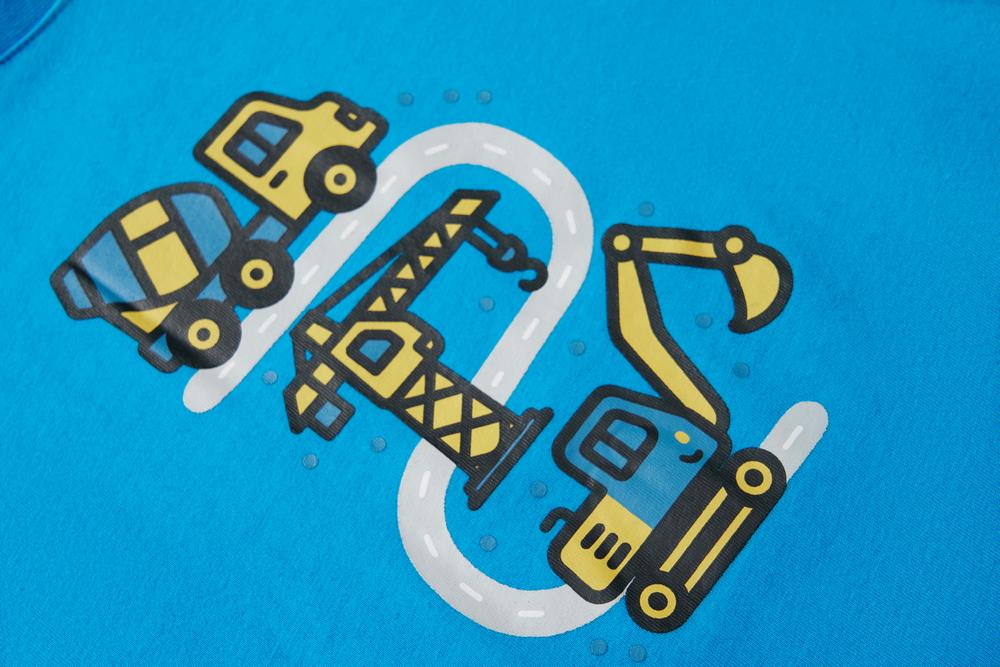 Chlapecké tričko Wolf & Wolfie S2601 zelenkavé