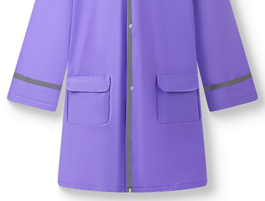Dívčí pláštěnka Wolf & Wolfie Y2612 fialová