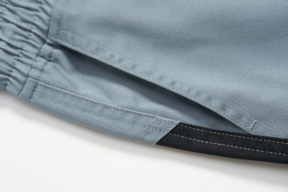 Chlapecké plátěné kalhoty Wolf & Wolfie T2659 šedomodré