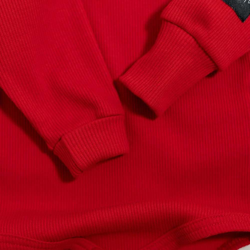 Dětské rostoucí body Esito žebrované vel. 62/68-92/98 červené