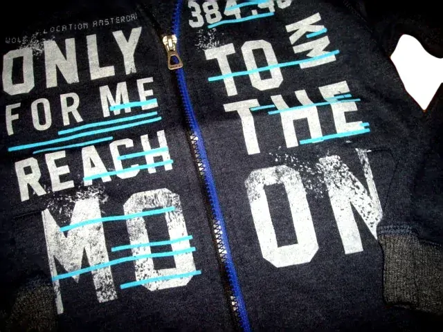 Mikina Wolf M2543b vel. 98 tmavě modrá potisk