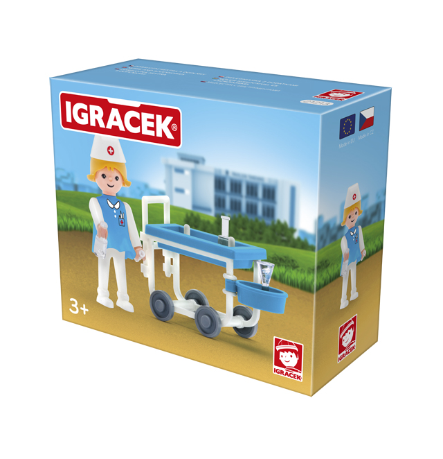 Igráček Zdravotní sestřička s doplňky 