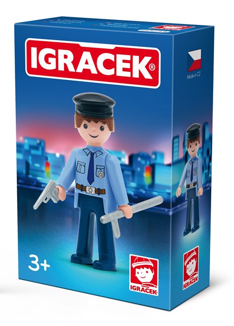 Igráček Policista s doplňky