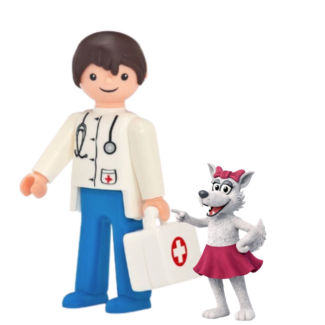 Igráček Doktor s doplňky