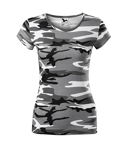 Dámské tričko Adler vel. XS-XXL šedý maskáč