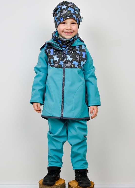 Fleecová čepice Unuo pejsci