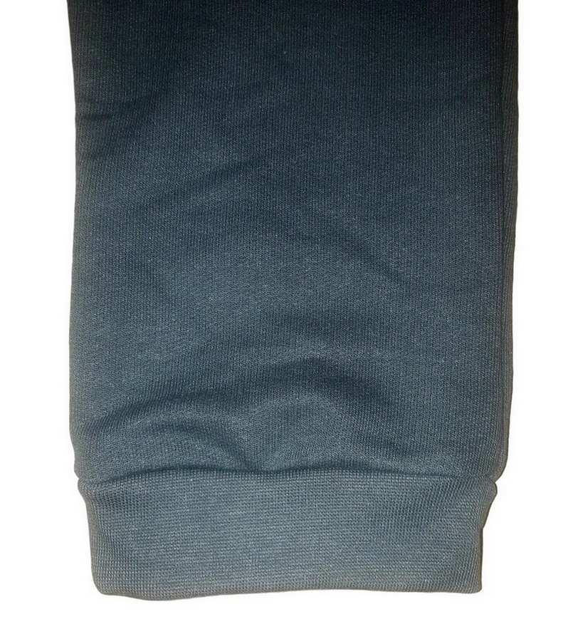 Chlapecké tepláky bavlněné bez výšivky tmavě šedé