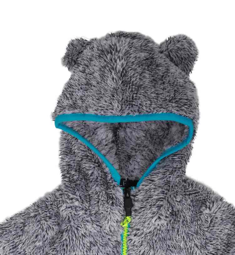 Chlapecká mikina Wolf B2048 s autem šedá