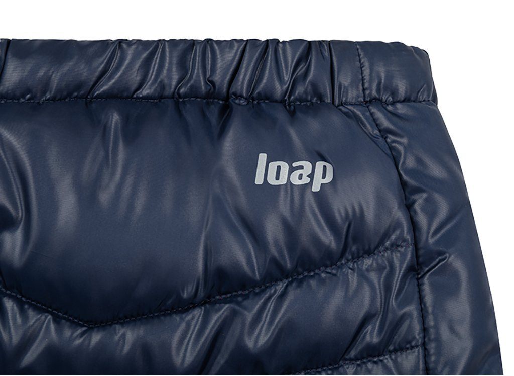 Dívčí zimní sukně Loap Inosie tmavě modrá