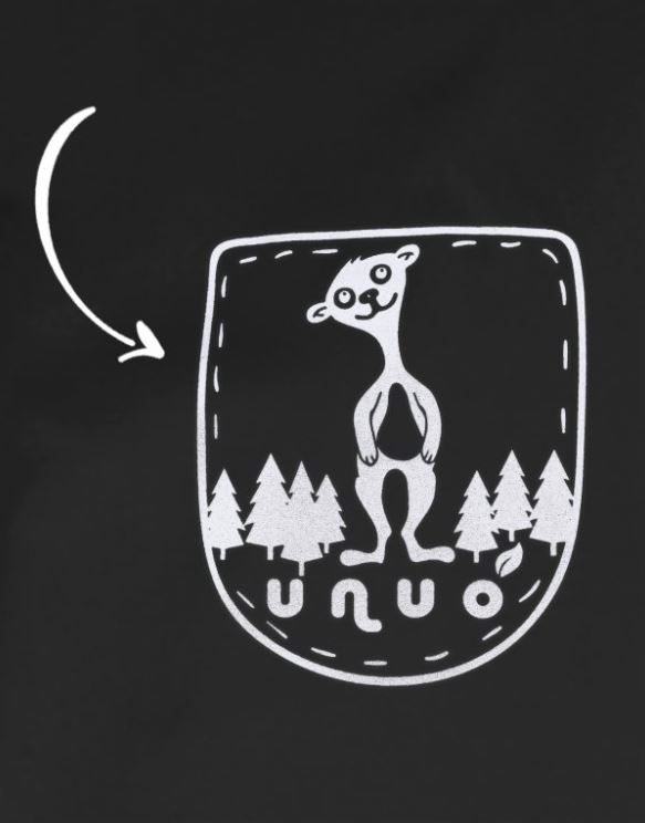 Dětské softshellové kalhoty Unuo s fleecem černé Evžen